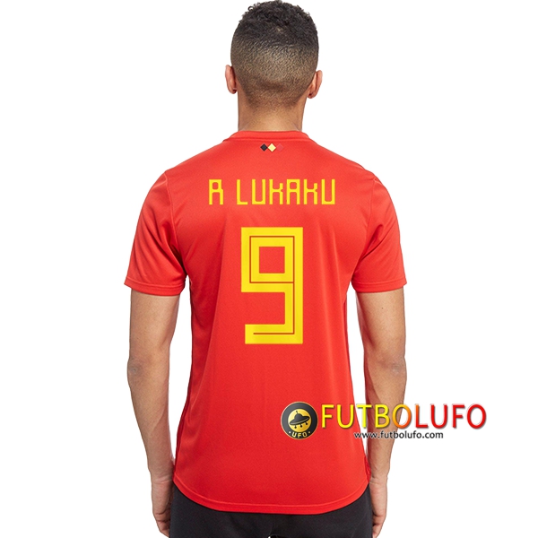 Primera Camiseta de Bélgica (R. LUKAKU 9) 2018/2019