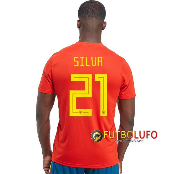 Primera Camiseta de España (Silva 21) 2018/2019