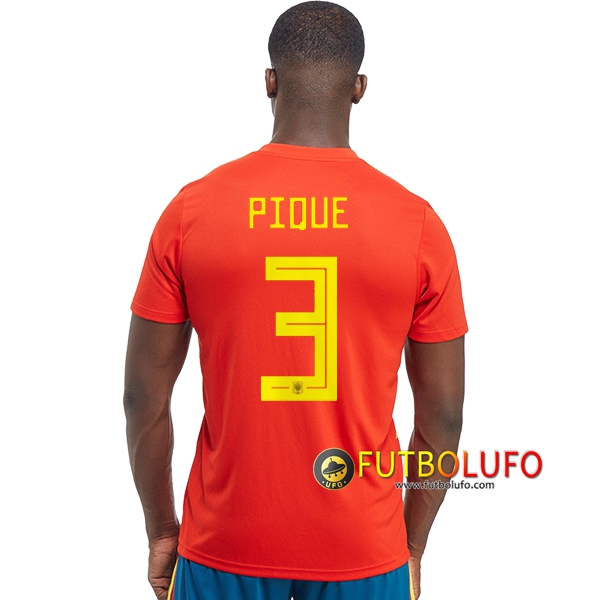 Primera Camiseta de España (Piqué 3) 2018/2019