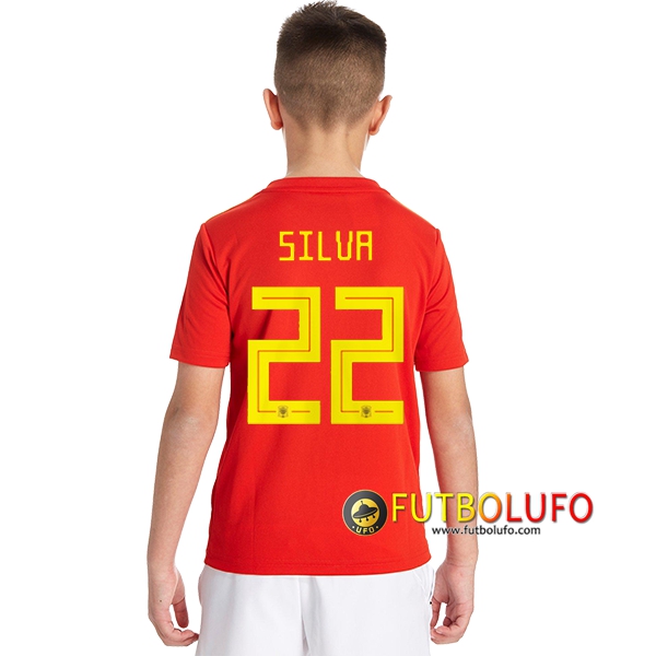 Camiseta España Niño → Calidad Thai AAA