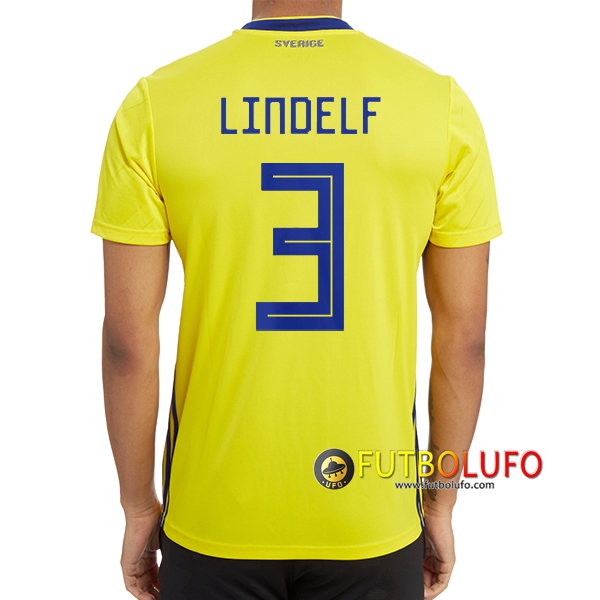 Primera Camiseta de Suecia (LINDELÖF 3) 2018/2019