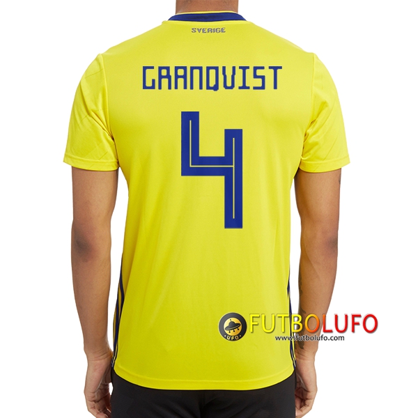 Primera Camiseta de Suecia (GRANQVIST 4) 2018/2019