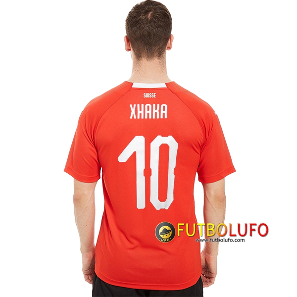Primera Camiseta de Suiza (XHAKA 10) 2018/2019