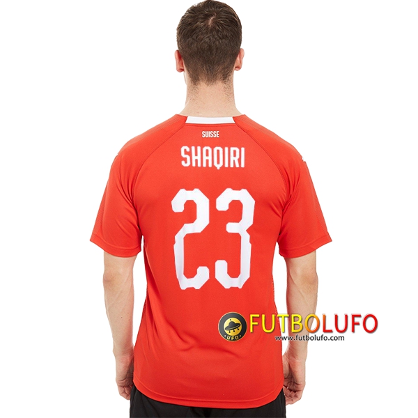 Primera Camiseta de Suiza (SHAQIRI 23) 2018/2019