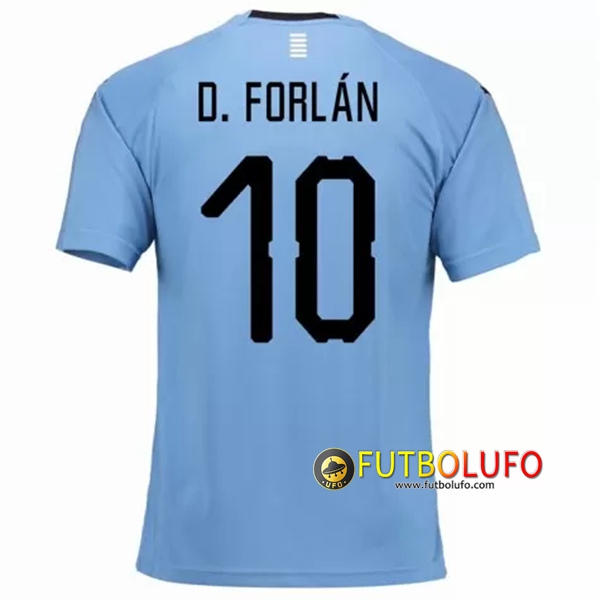 Primera Camiseta de Uruguay (D.Forlán 10) 2018/2019