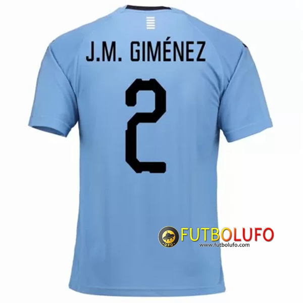 Primera Camiseta de Uruguay (J.M. Giménez 2) 2018/2019