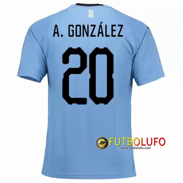 Primera Camiseta de Uruguay (A.González 20) 2018/2019