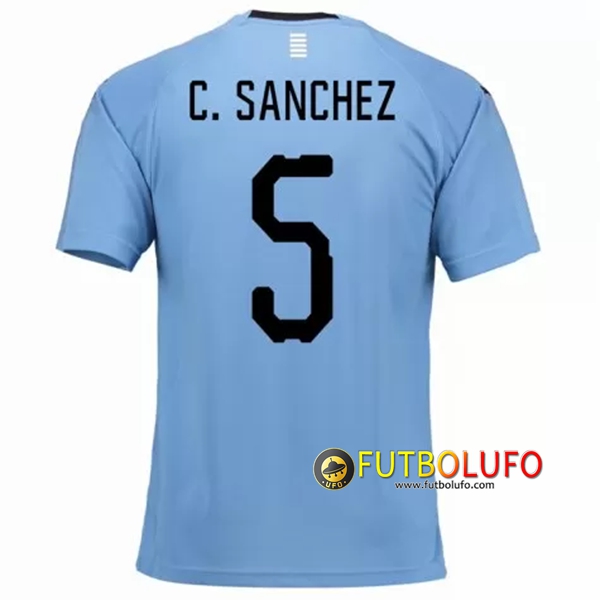 Primera Camiseta de Uruguay (C.Sánchez 5) 2018/2019