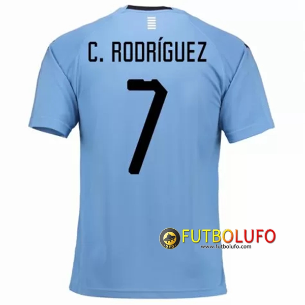 Primera Camiseta de Uruguay (A.Rodríguez 7) 2018/2019