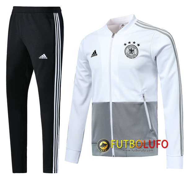 Chandal del Alemania Blanco 2017/2018 Chaqueta + Pantalones