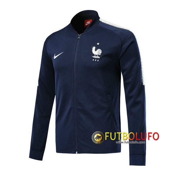 Chaqueta Futbol Francia Azul Marino 2017/2018
