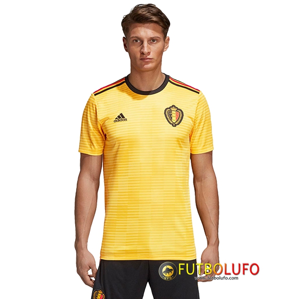 Segunda Camiseta de Bélgica 2018 2019