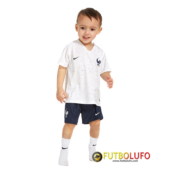 Segunda Camiseta de Francia Niños 2018 2019