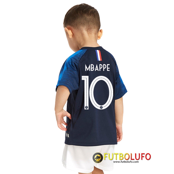 Primera Camiseta de Francia Niños (Mbappe 10) 2018 2019