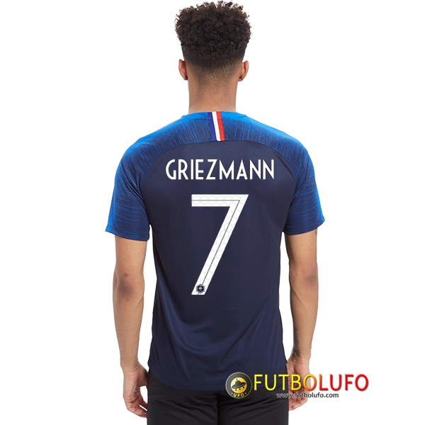 Nueva Camiseta de Francia (Griezmann 7) 1 Equipacion 2018 2019 Tailandia