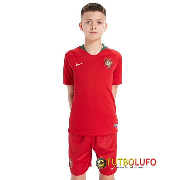 Primera Camiseta de Portugal Niños 2018 2019