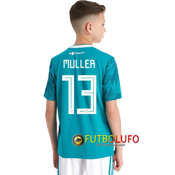 Segunda Camiseta de Alemania Niños (MULLER 13) 2018/2019