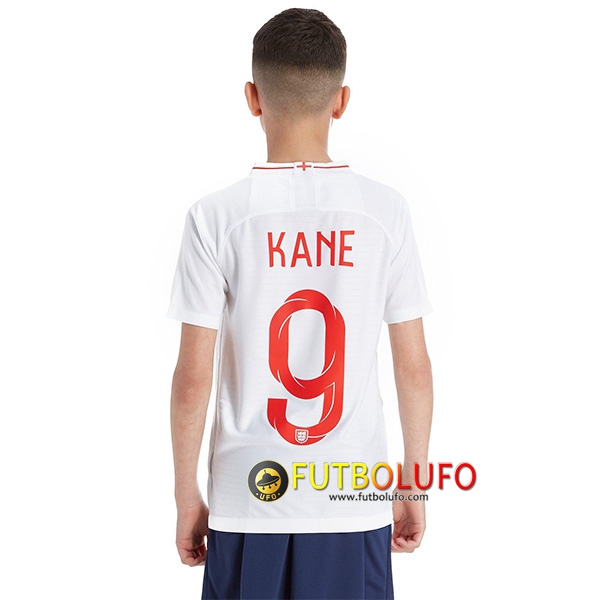 Primera Camiseta de Inglaterra Niños (Kane 9) 2018/2019