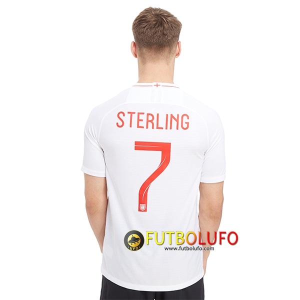 Primera Camiseta de Inglaterra (Sterling 7) 2018/2019