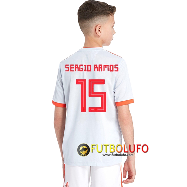 Segunda Camiseta de España Niños (Ramos 15) 2018/2019
