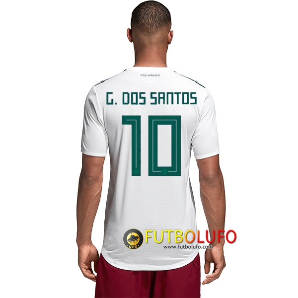 Segunda Camiseta de México (G. dos Santos 10) 2018/2019