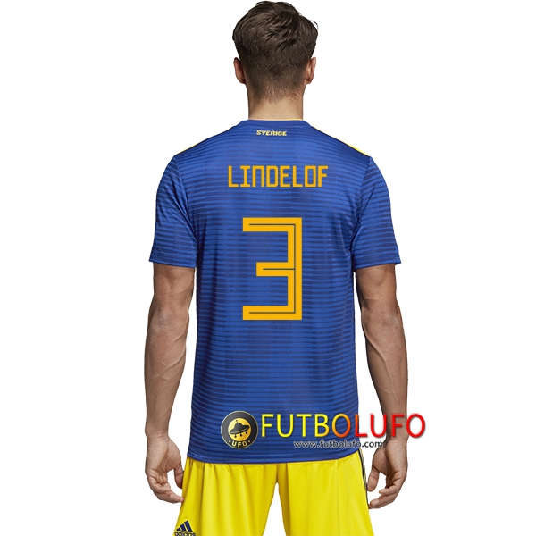 Segunda Camiseta de Suecia (LINDELÖF 3) 2018/2019