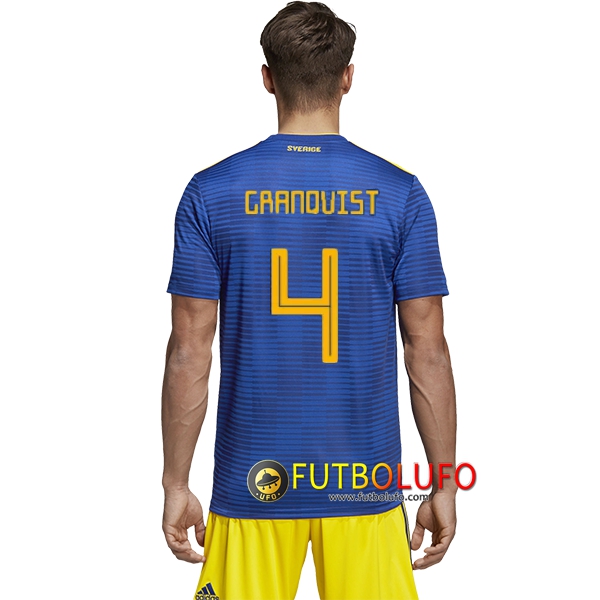 Segunda Camiseta de Suecia (GRANQVIST 4) 2018/2019