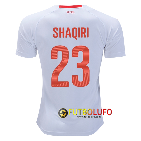 Segunda Camiseta de Suiza (SHAQIRI 23) 2018/2019