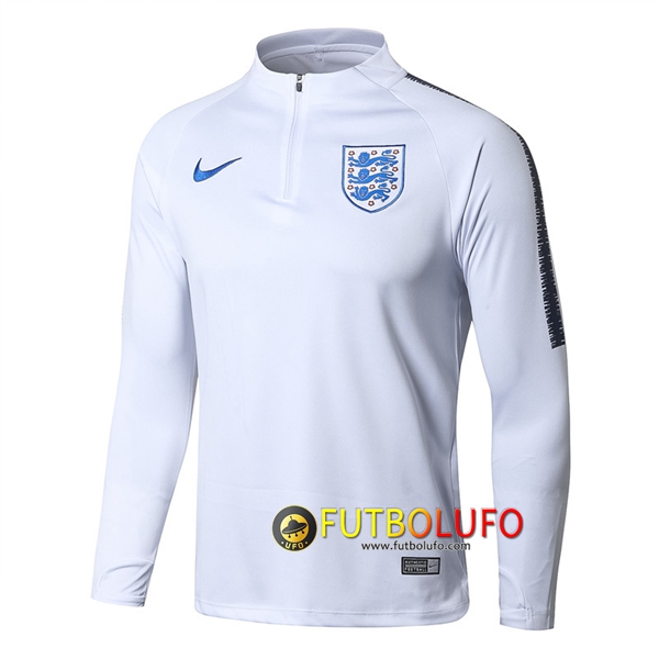 Sudadera de entrenamiento Inglaterra Blanco 2018/2019