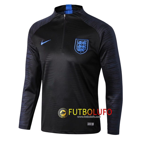 Sudadera de entrenamiento Inglaterra Strike Drill Negro 2018/2019