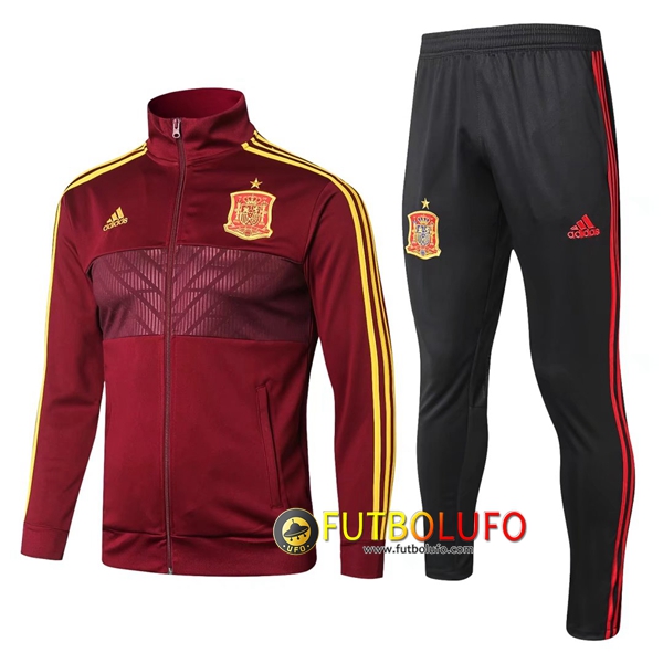 Chandal del España marrón 2018/2019 Chaqueta + Pantalones