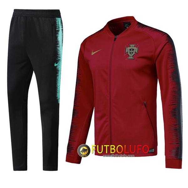 Chandal del Portugal Roja 2018/2019 Chaqueta + Pantalones