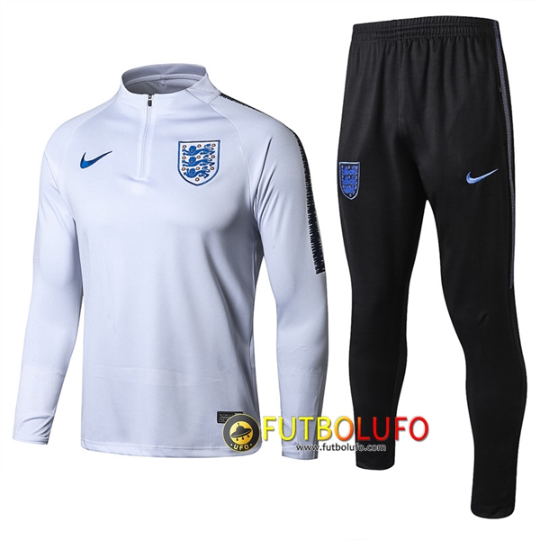Chandal del Inglaterra Blanco 2018/2019 Sudadera + Pantalones