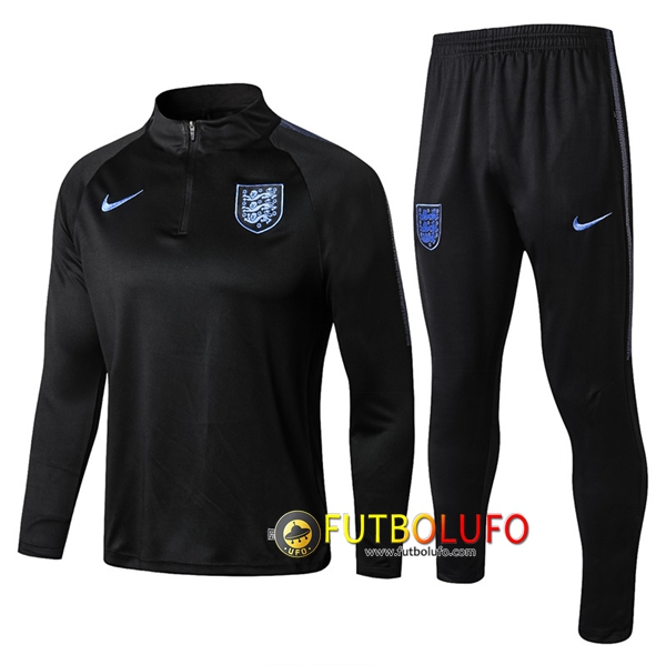 Chandal del Inglaterra Negro 2018/2019 Sudadera + Pantalones