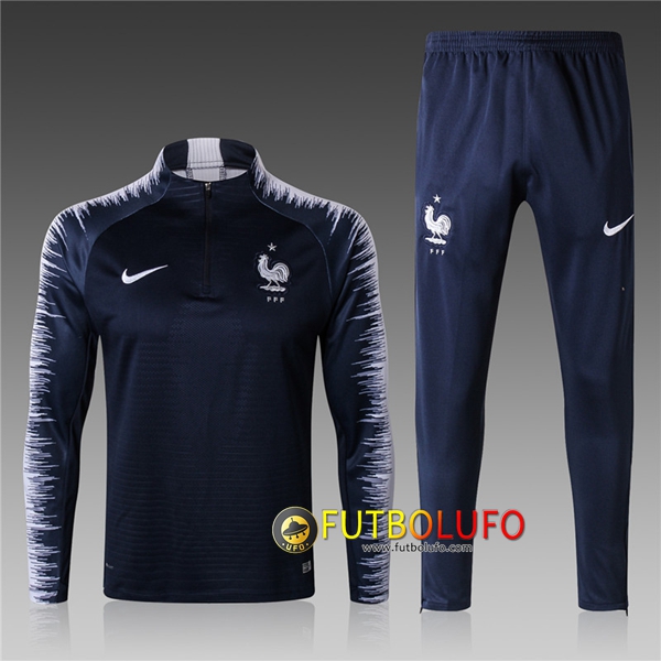 Chandal del Francia Niño Azul marino/Blanco 2018/2019 Sudadera + Pantalones