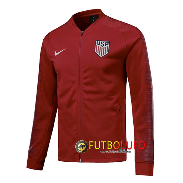 Chaqueta Futbol USA Rojo oscuro 2018/2019