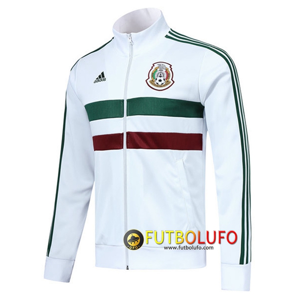Chaqueta Futbol México Blanco/Rojo/Verde 2018/2019