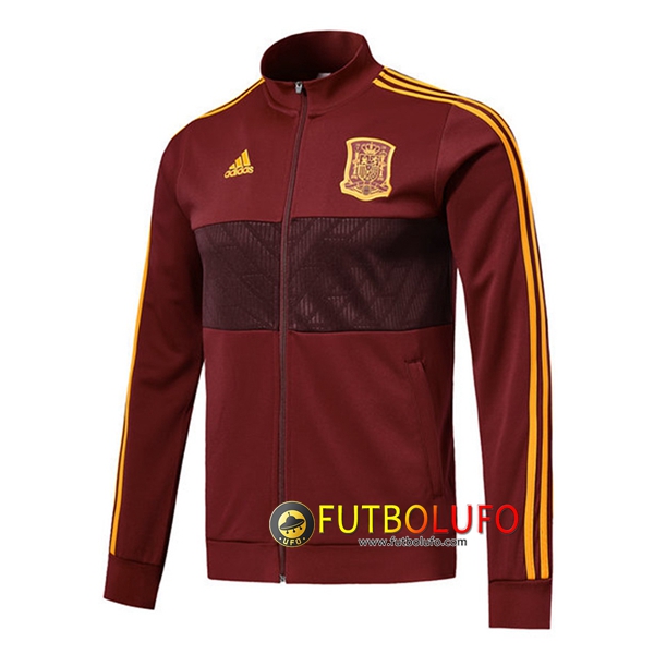 Chaqueta Futbol España Rojo oscuro 2018/2019