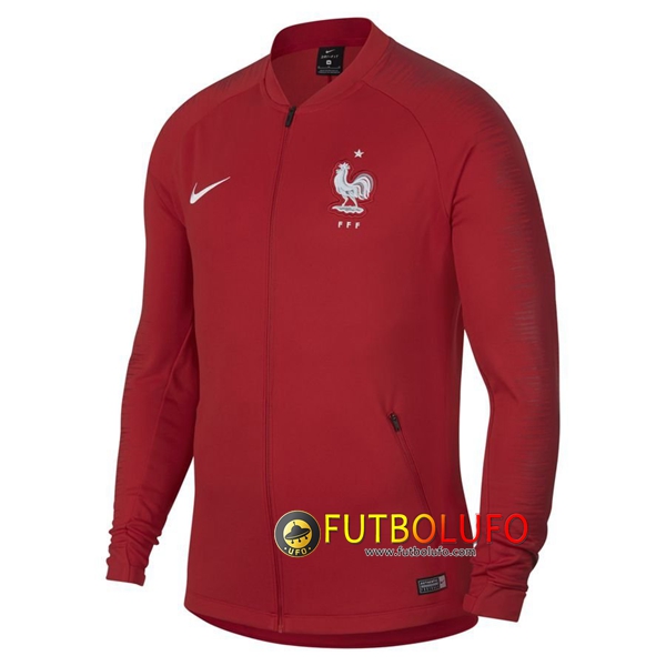 Chaqueta Futbol Francia Rojo 2018/2019