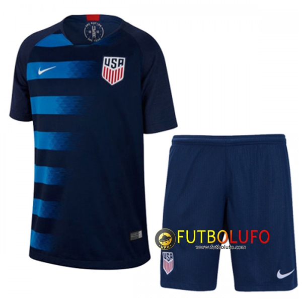 Segunda Camiseta Estados Unidos Niños 2018/2019 + Pantalones Cortos