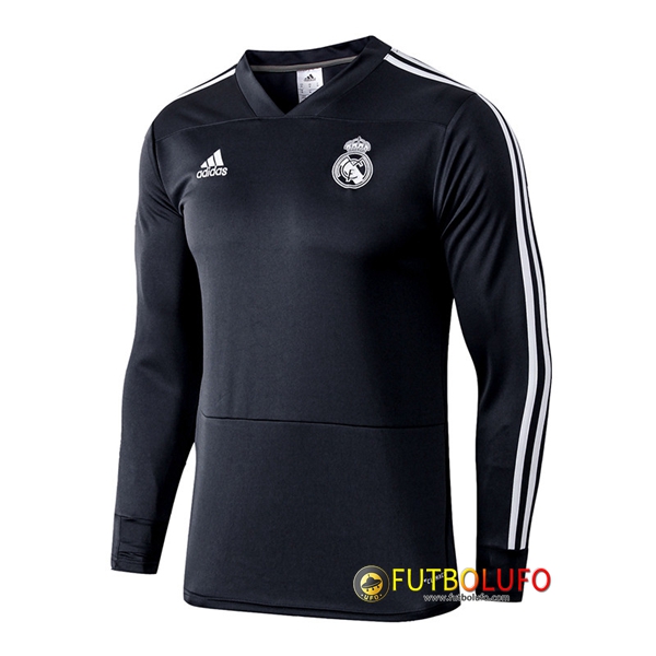 Sudadera de entrenamiento Real Madrid Negro 2018/2019