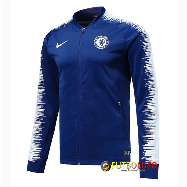 Chaqueta Futbol FC Chelsea Azul/Blanco 2018/2019