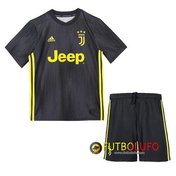 Tercera Camiseta del Juventus Niños 2018/2019 + Pantalones Cortos