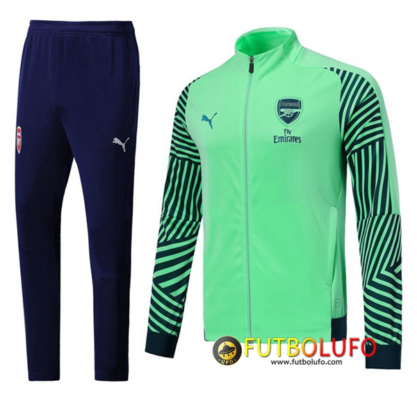 Chandal del Arsenal Verde 2018/2019 Chaqueta + Pantalones