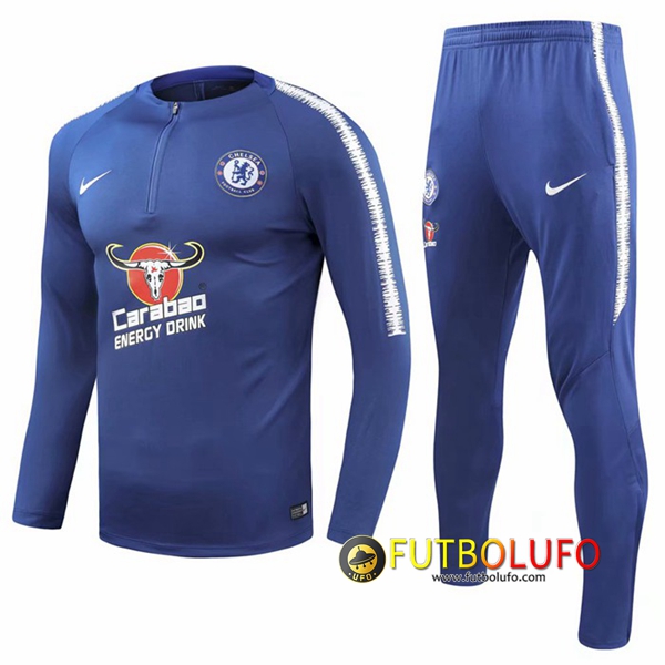 Chandal del FC Chelsea Azul 2018/2019 Sudadera + Pantalones
