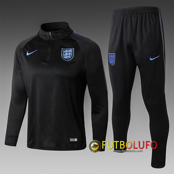 Chandal del Inglaterra Niños Negro 2018/2019 Sudadera + Pantalones
