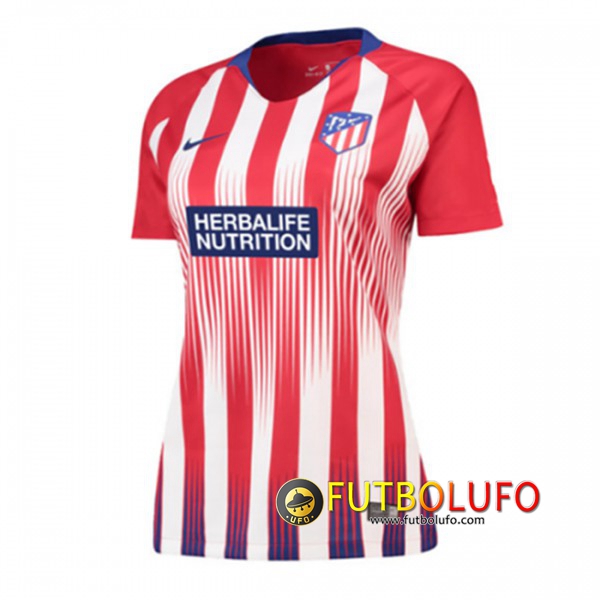 Primera Camiseta del Atletico Madrid Mujer 2018/2019