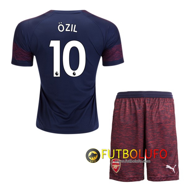 Segunda Camiseta Arsenal (ÖZIL 10) Niños 2018/2019 + Pantalones Cortos
