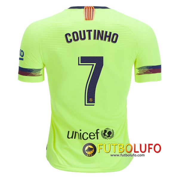 Segunda Camiseta del FC Barcelona (7 Coutinho) 2018/2019