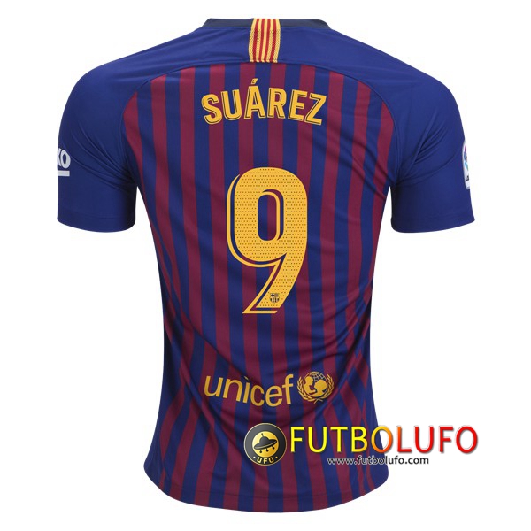 Primera Camiseta del FC Barcelona (9 SUAREZ) 2018/2019